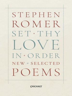 cover image of Set Thy Love in Order